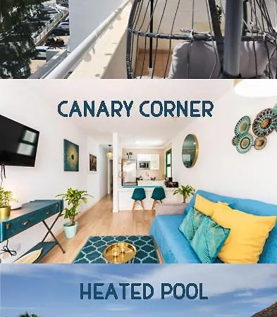 Canaima Corner With Heated Pool Appartement Mogán