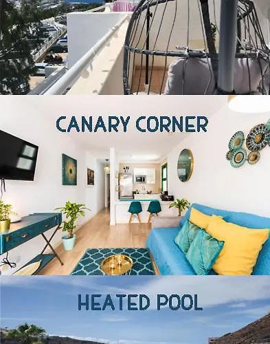 Canaima Corner With Heated Pool 아파트 Mogán
